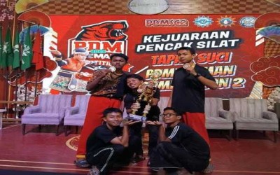 MA Miftahunnajah Sleman Raih Juara Umum 2 dalam Lomba Tapak Suci Tingkat SMA/SMK se Kabupaten Sleman