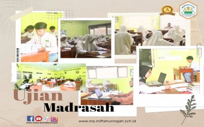 Pelaksanaan Asesmen Madrasah di MA Miftahunnajah Sleman Berjalan Tertib dan Lancar