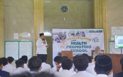 Gizi Seimbang, Pikiran Cemerlang, Prestasi Gemilang: MA Miftahunnajah Sleman Launching Health Promoting School
